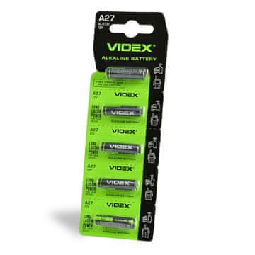 VIDEX A27 alkalne baterije 5 kom. BLISTER