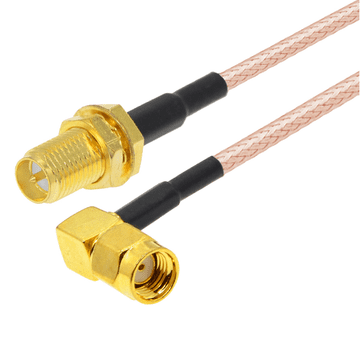 Pigtail SMA-RP utičnica / utikač RA RG316 1m