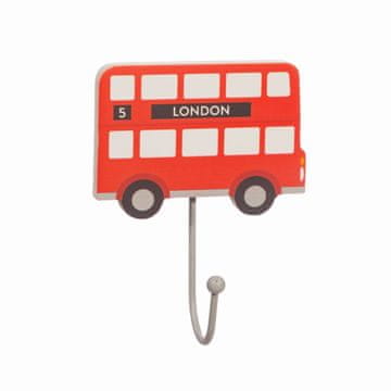Sass & Belle CRVENI AUTOBUS - Sass&Belle dječja vješalica