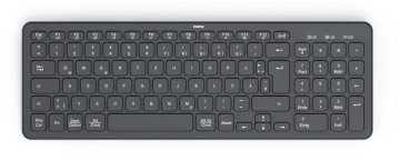 Hama WK-300 bežična tipkovnica crna