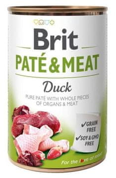 Brit Pate & Meat Duck - pašteta od patke 400 g