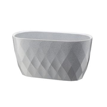 Galicja Karo ovalne korice 47 cm 29382 siva VERDENIA