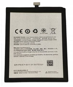 NOVA BATERIJA ZA ONEPLUS X BLP607 2525 mAh
