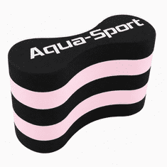 Aqua-Sport AQUA-SPORT pull buoy ružičasto-crna AS002785