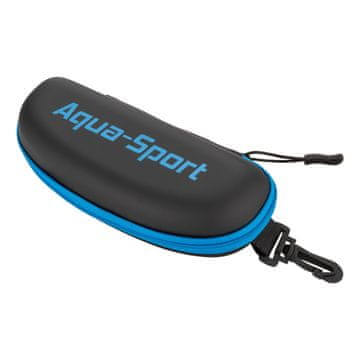 Aqua-Sport Aqua-Sport torbica na naočale za plivanje, crna i plava, AS5422