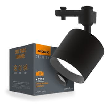 VIDEX rasvjetno tijelo za GX53 VL-SPF17C-B šinsku tračnicu