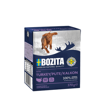 Bozita DOG Komadići u želeu s puretinom 370g