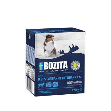 Bozita DOG Komadići u želeu sa sobovima 370 g