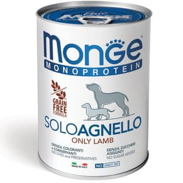 Monge Dog Monoprotein Solo Janjetina 400g