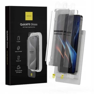 Spacecase QuickFit Glass za Galaxy S24/S25