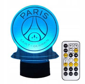 DZ PSG Paris Saint-Germain 3D LED noćno svjetlo