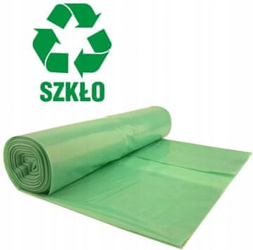VREĆE ZA OTPAD 35 L ZELENE 25 KOM