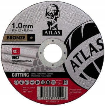 Norton Atlas 125x1 rezna ploča za metal i čelik