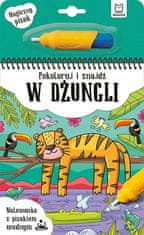Bojanka s vodenim flomasterom u džungli