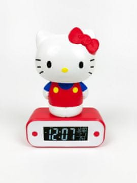 Teknofun Budilica s LED lampom i motivom Hello Kitty