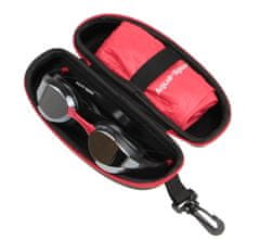 Aqua-Sport Aqua-Sport torbica za okulary goggle case crno-crvena AS5421