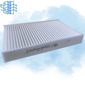 Novi dijelovi Filteri MF90052 - Filter kabine