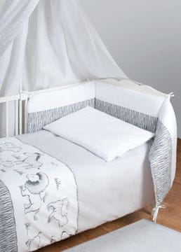 BabyMatex BIANCO Safari set posteljine od 2 dijela