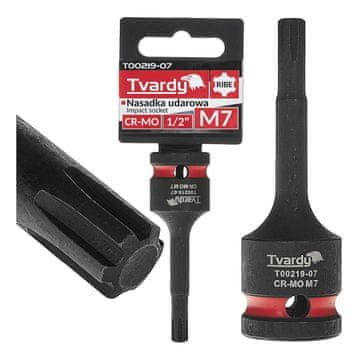Tvardy Ribe udarni ključ 1/2" M7 CR-MO (10/100)