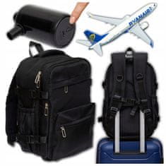 Torba za avion 40x30x20 Ryanair Wizzair 26L ispod sjedala s pumpicom