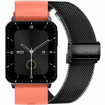 Gravity PAMETNI SAT UNISEX GT17-10 - AMOLED, DODATNI REMEN (sg038j)