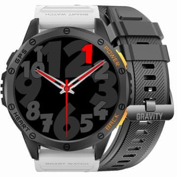 Gravity GT24-2 MUŠKI PAMETNI SAT - SVJETILJKA, DODATNI REMEN (sg033b)