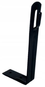 Kutni nosač za zaštitu od groma na krovu H - 130 mm ZZ CRNA