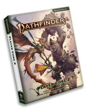 Priručnik za Pathfinder Player Core 2 P2, 2. izdanje, s visokim udjelom štete
