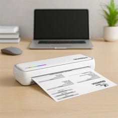Stolni termalni pisač za dokumente, papir A4 rola, Bluetooth, Android, IOS