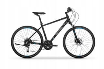 Tabou OKVIR ZA CROSS BICIKLE FLOW 4.0 23 ALTUS 3X9 HIDRAULIKA CRNO/PLAVI