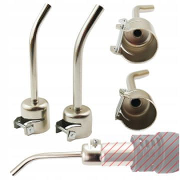 MLAZNICE za aparat za zavarivanje plastike DUGE 5mm 7mm 2 kom. Set mlaznica za aparat za zavarivanje