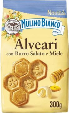 Mulino Bianco Prhki keksi sa slanim maslacem i medom Alveari 300g