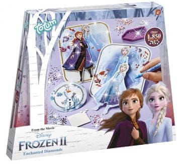 Totum Frozen dijamantni mozaik SET od 1850 kristala Frozen kartica
