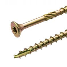 APM Vijci za drvo torx 3x40, stožasta glava, žuti cink, 200 komada