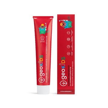 Georganics pasta za zube s okusom jagode za djecu s fluoridom 75 ml