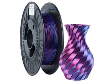 PO PLA SILK DUAL filament 1,75 mm ljubičasta/plava 0,3 kg