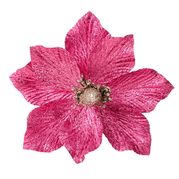 IN Cvijeće za božićno drvce - Fuksija magnolija na štapu od 21 cm