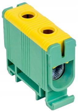 Tracon Electric Kompaktni konektor sabirnice, žuto-zeleni 1 x 6-50mm2 160A TRACON