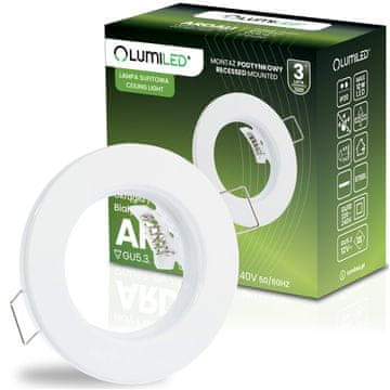 LUMILED Ugradna okrugla halogena svjetiljka bijela GU10 MR16 Ardali Lumiled