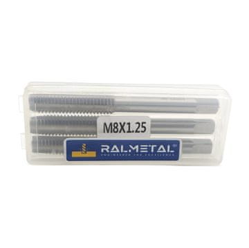 Ručni narezni svrdlo M8 x 1,25 DIN 352/3 6H HSS - Set od 3 komada