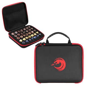 RGFK Dragon Bag Suitcase Box pernica za 5 RPG setova kockica - crvena