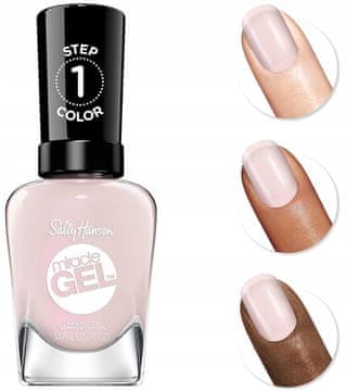 Sally Hansen Miracle Gel lak za lice bez UV lampe First Glass 233