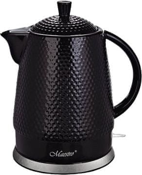 MAESTRO keramički električni kuhalo za vodu 1,5 l 1500 W crni