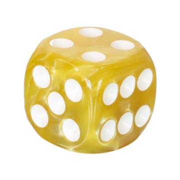 RPG kockice od 1,6 cm Kad dođe vrijeme bijelog mraza Šesterostrane D6 kockice