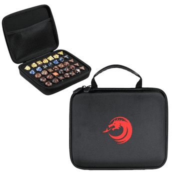 RGFK Dragon Bag Suitcase Box pernica za 5 RPG setova kockica - crna