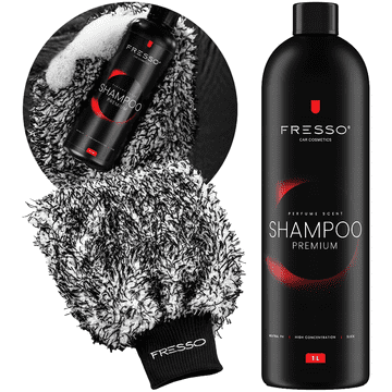 Fresso autošampon + rukavica za pranje automobila od mikrovlakana