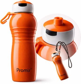 Promis TMB-07A čelična boca za vodu, kapaciteta 0,7 litara
