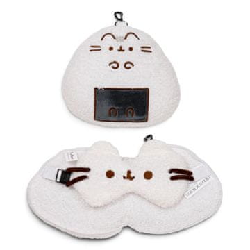 Puckator PKCUSH460 Pusheen Cat Bento Club jastuk za putovanja i maska za oči