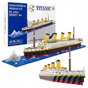 IB Brod Titanic 1878 El kolekcionarski model 56 cm velika 3D figura