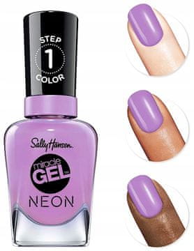 Sally Hansen Miracle Gel UV gel lak za lice Violet Voltage 054